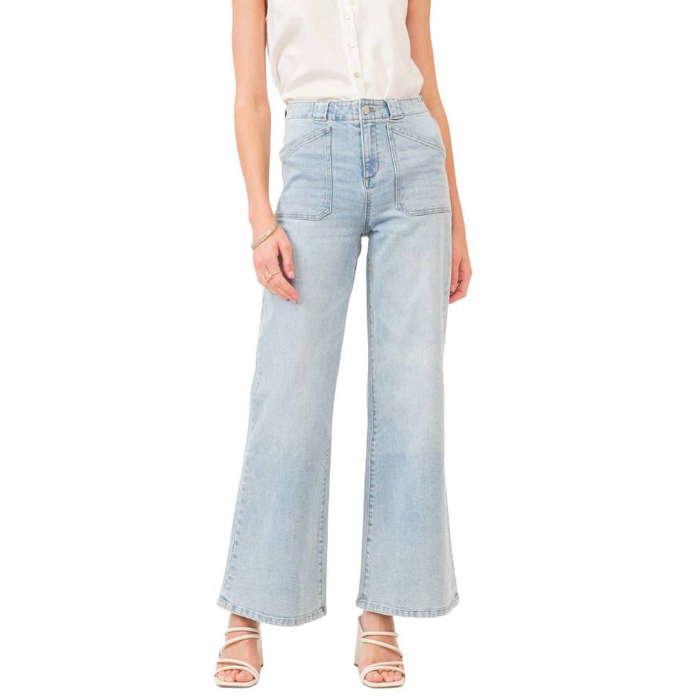 Dear John Sky Blue Wide Leg Jeans